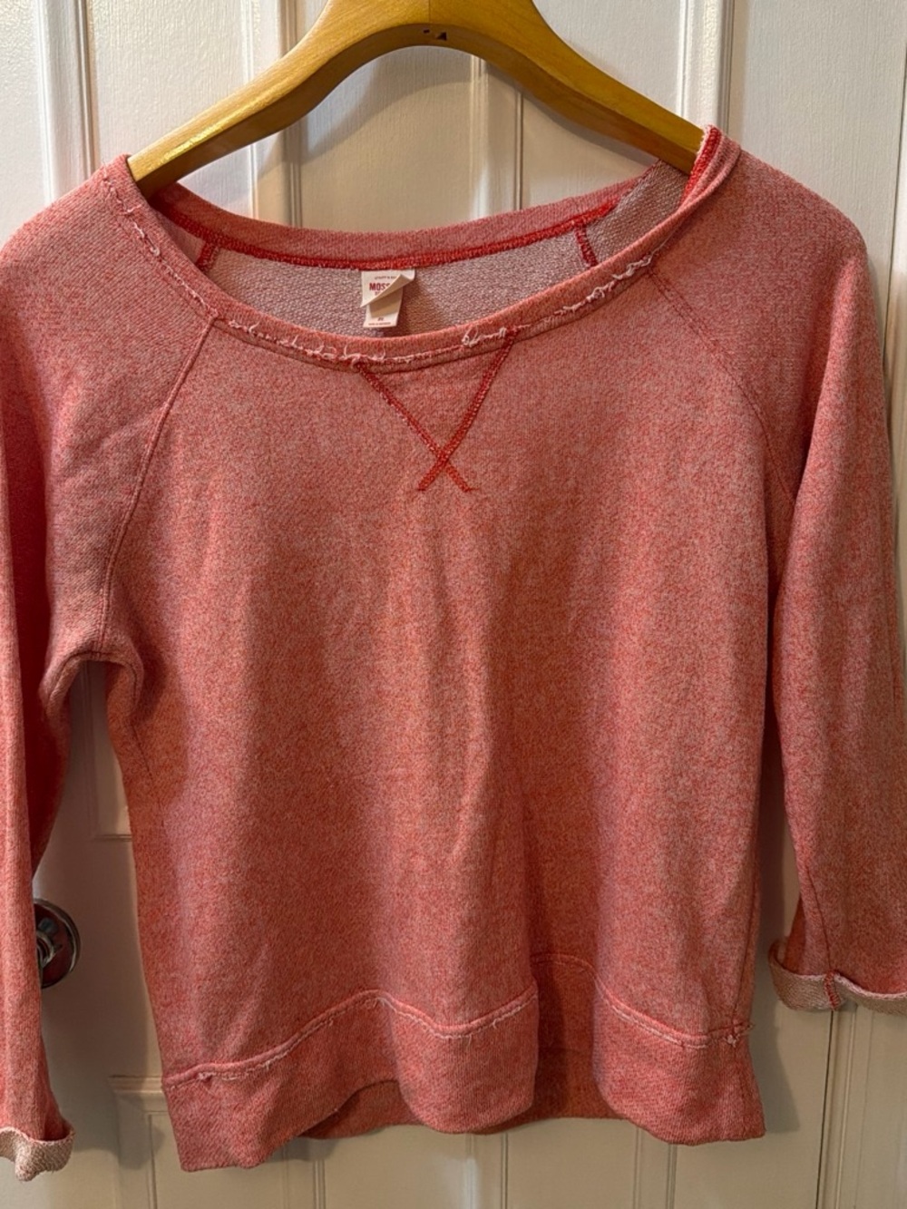 Women’s Cozy Pink/orange Sweatshirt